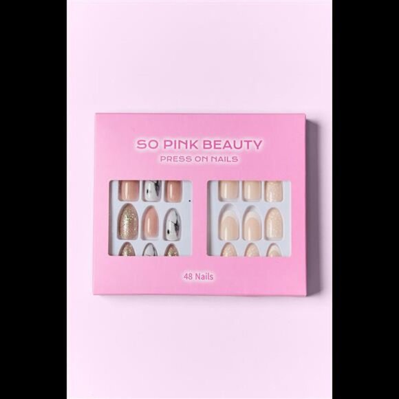 SO PINK BEAUTY Press On Nails 2 Packs - Picture 2 of 16